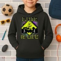 DJ'ING IS LIFE FOR A DJ DJ GEAR Kids Hoodie thumb 2
