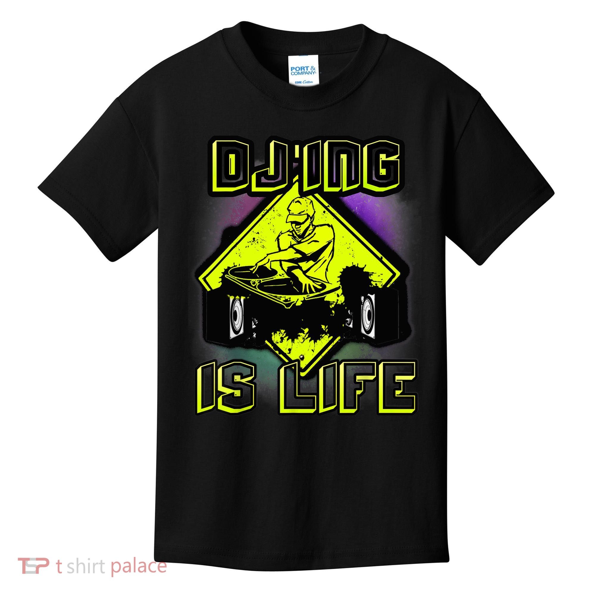 DJ'ING IS LIFE FOR A DJ DJ GEAR Kids T-Shirt