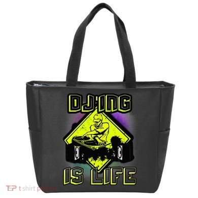 DJ'ING IS LIFE FOR A DJ DJ GEAR Tote Bag