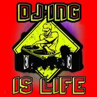 DJ'ING IS LIFE FOR A DJ DJ GEAR Santa Hat thumb 1