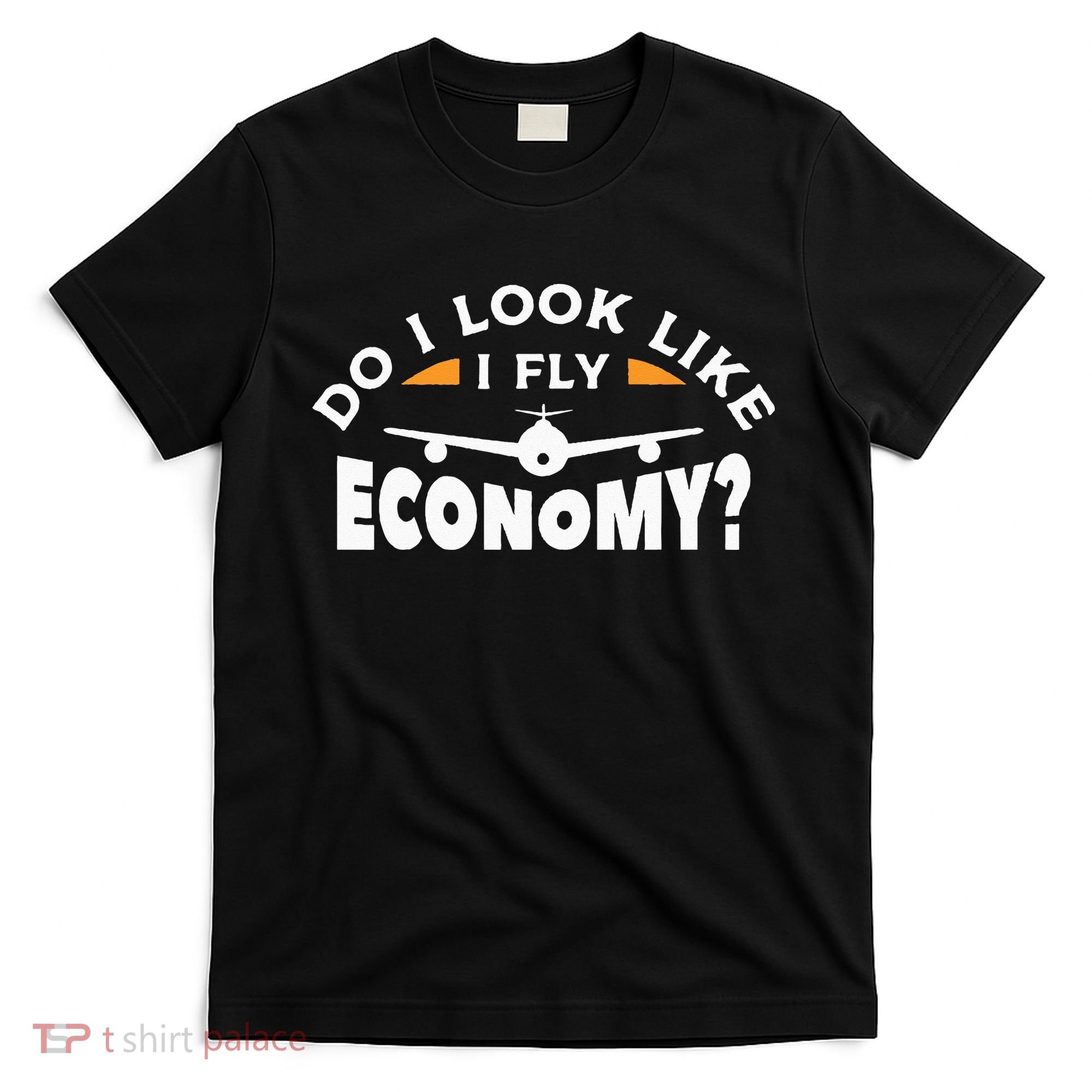 Do I Look Like I Fly Economy Pilot Aviation Aviator T-Shirt