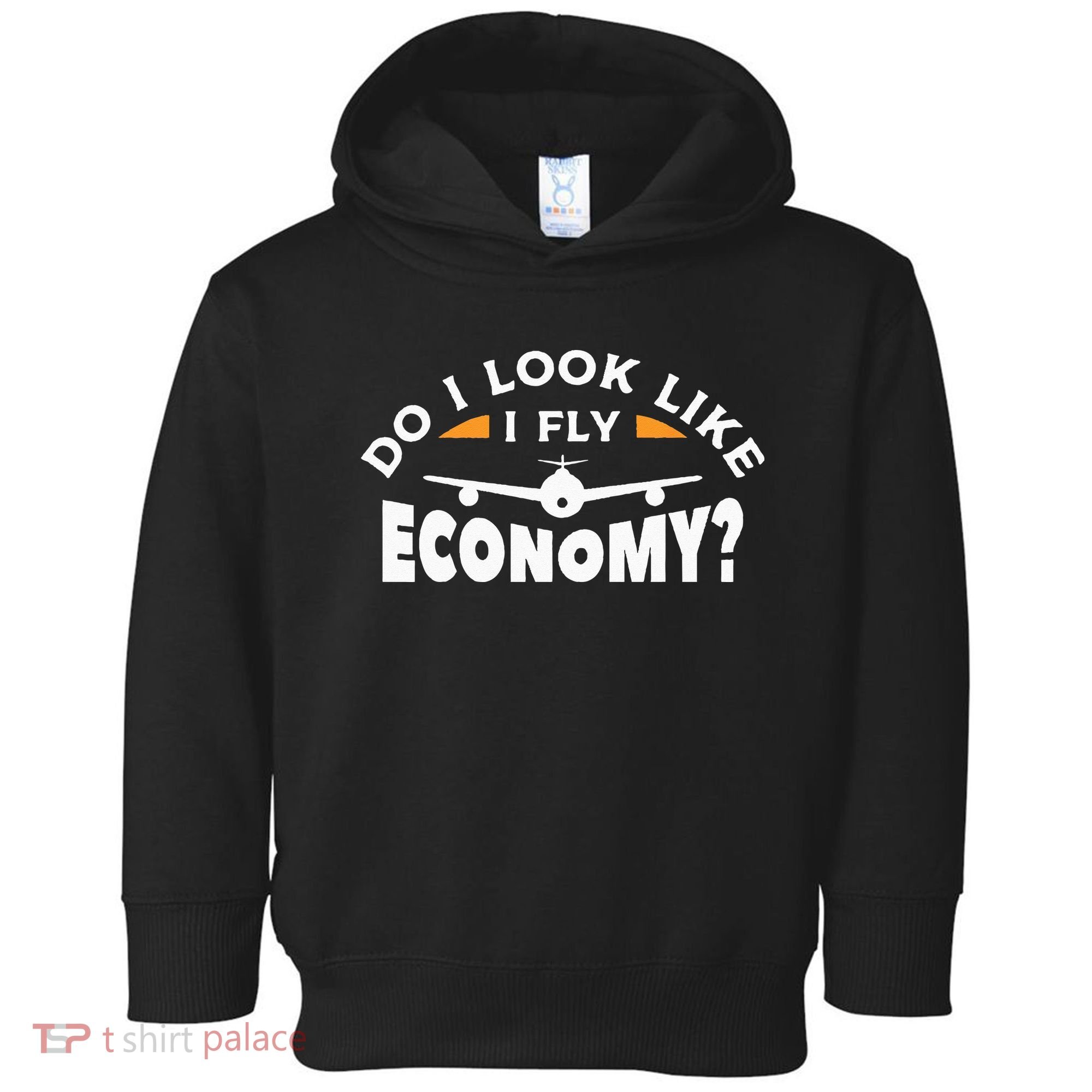 Do I Look Like I Fly Economy Pilot Aviation Aviator Toddler Hoodie