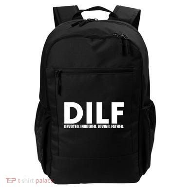 DILF Devoted Involved Loving Father Backpack