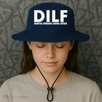 DILF Devoted Involved Loving Father Bucket Hat thumb 3