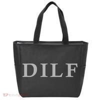 DILF Funny Dad Humor Tote Bag thumb 0