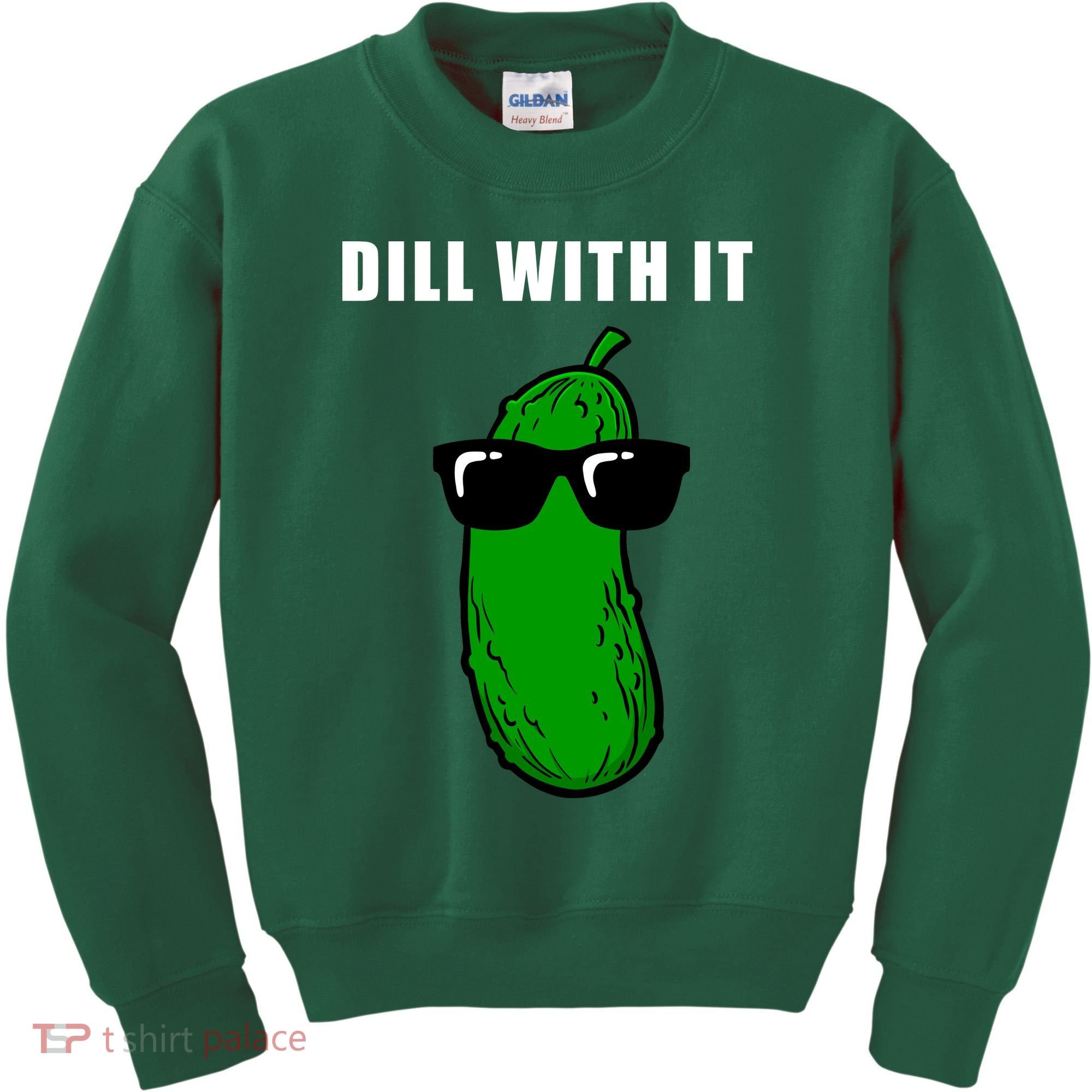 Dill With It Kids Sweatshirt