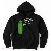Dill With It Pickle Hoodie thumb 0