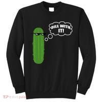 Dill With It Pickle Sweatshirt thumb 0