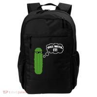 Dill With It Pickle Backpack thumb 0
