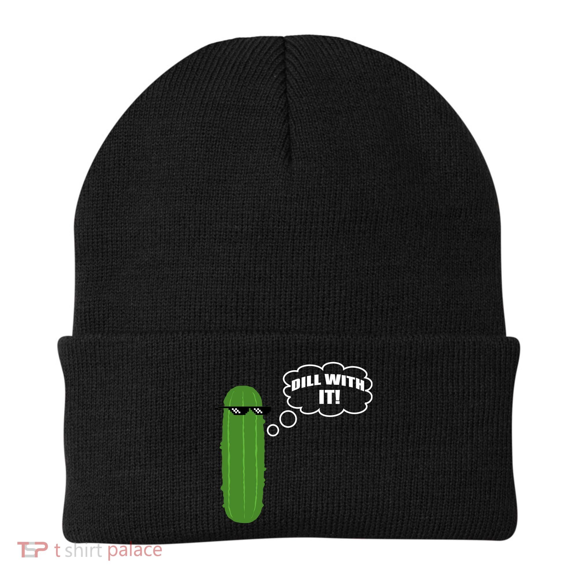 Dill With It Pickle Beanie