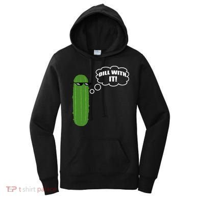 Dill With It Pickle Women's Hoodie