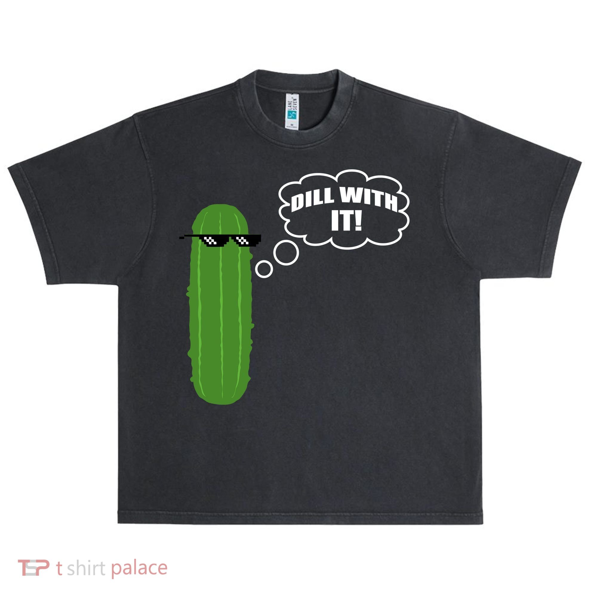 Dill With It Pickle Urban Oversized Heavyweight T-Shirt