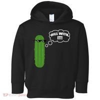 Dill With It Pickle Toddler Hoodie thumb 0