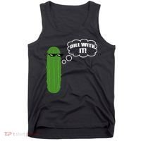 Dill With It Pickle Tank Top thumb 0