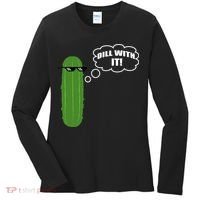 Dill With It Pickle Women's Long Sleeve Shirt thumb 0