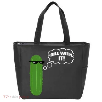 Dill With It Pickle Tote Bag