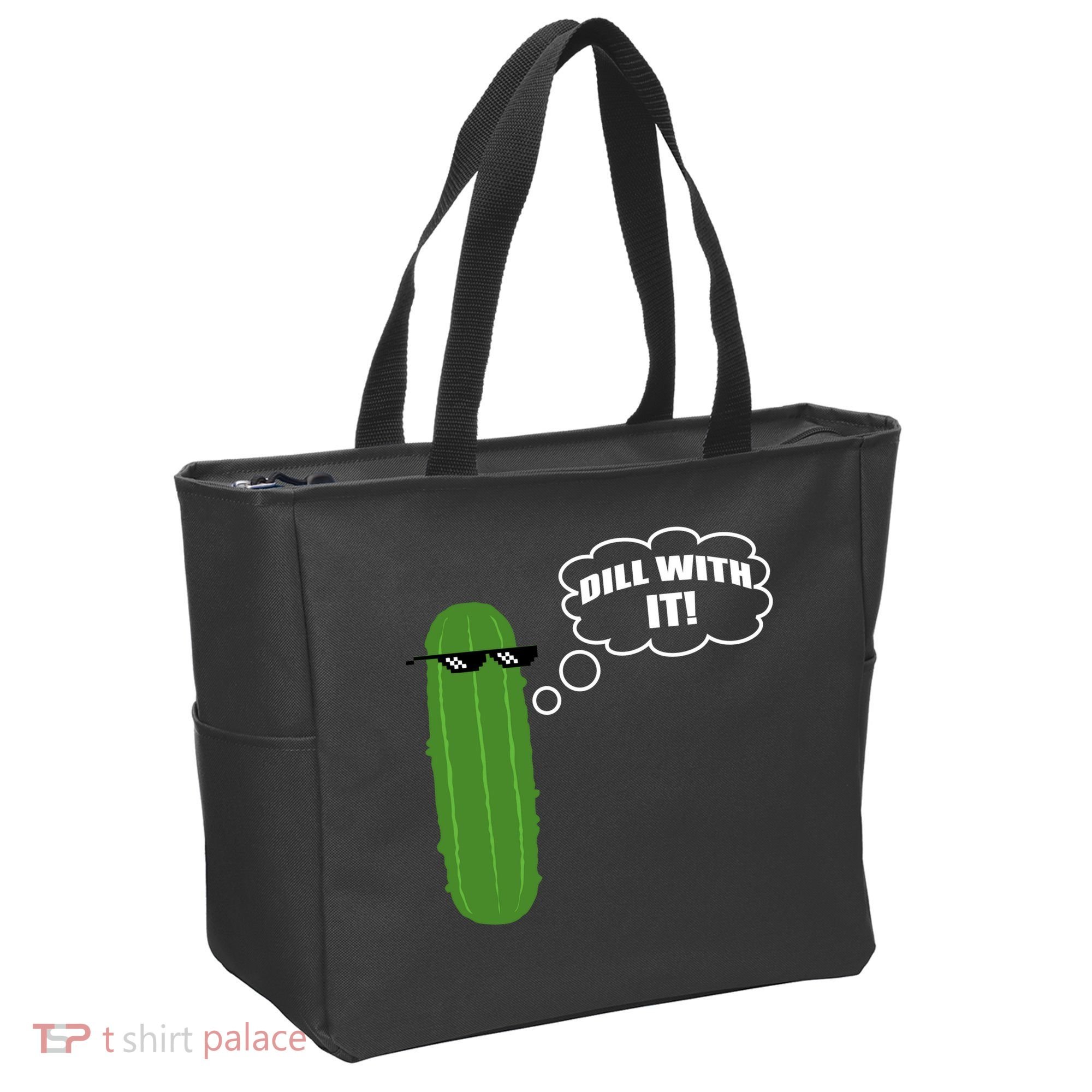 Dill With It Pickle Tote Bag