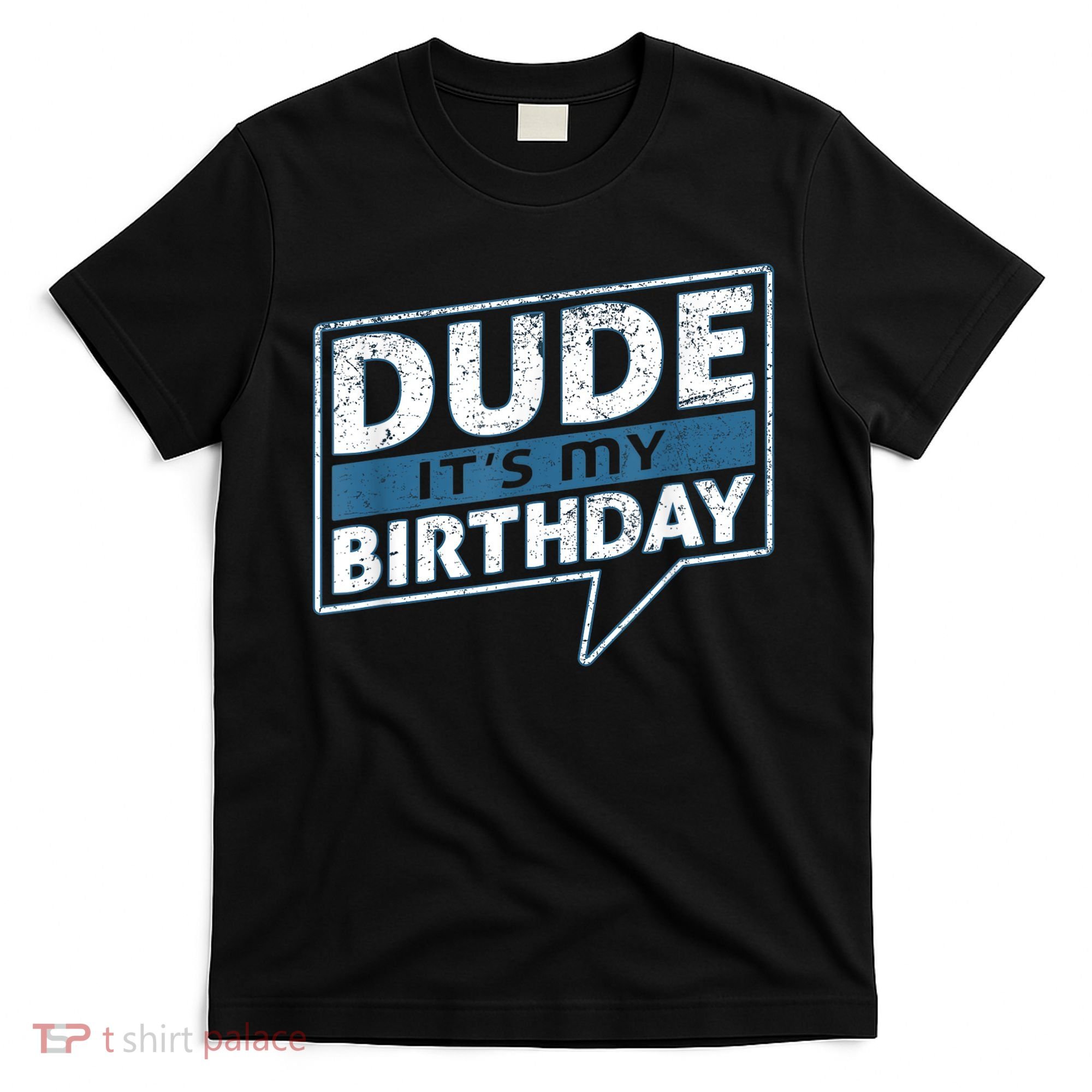 Dude Its My Birthday Party Happy Celebration T-Shirt