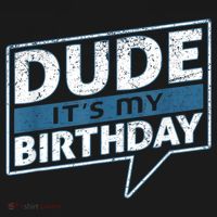 Dude Its My Birthday Party Happy Celebration Backpack thumb 2