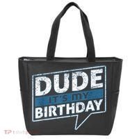 Dude Its My Birthday Party Happy Celebration Tote Bag thumb 0