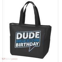Dude Its My Birthday Party Happy Celebration Tote Bag thumb 3