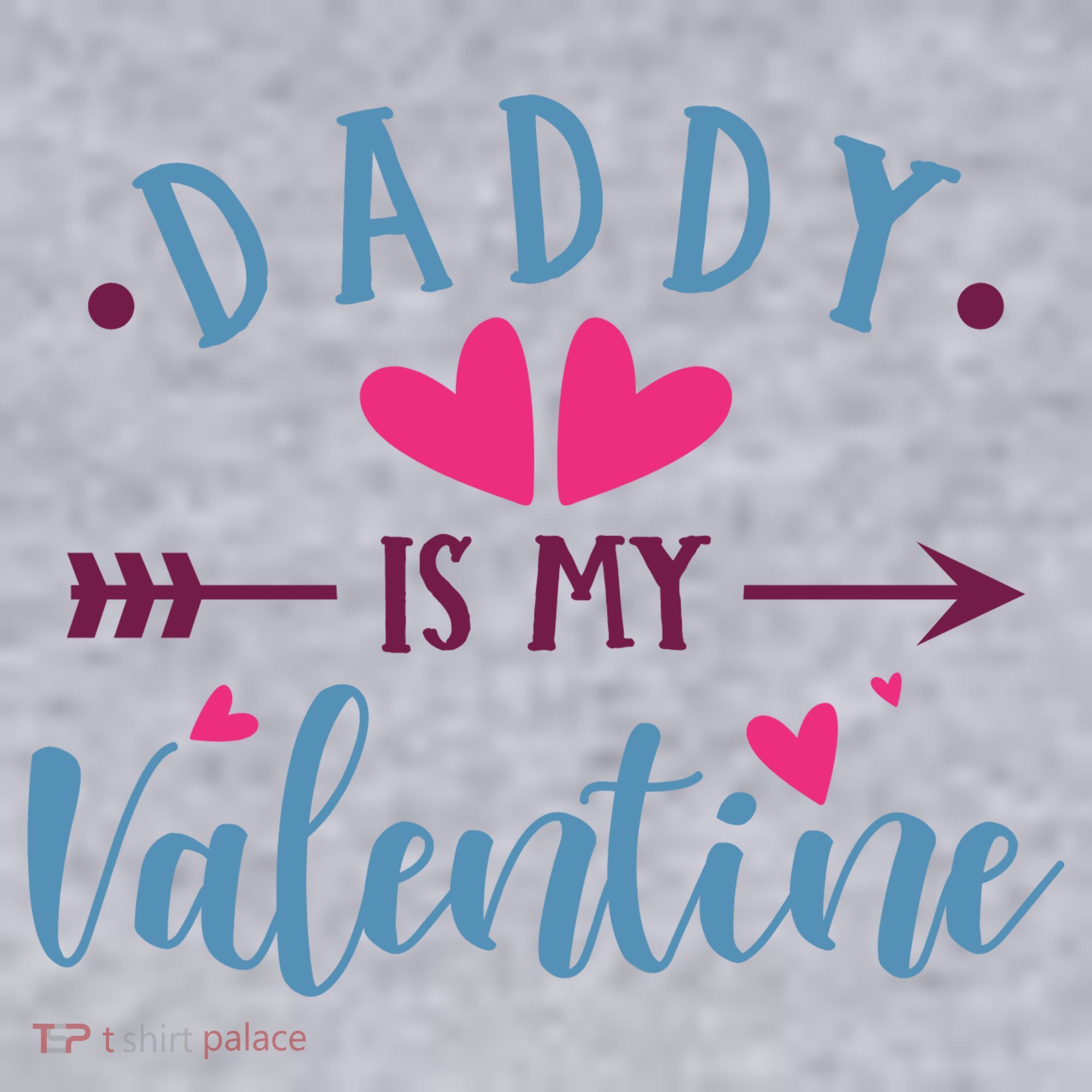 Daddy Is My Valentine Cute Holiday Women's Sweatshirt