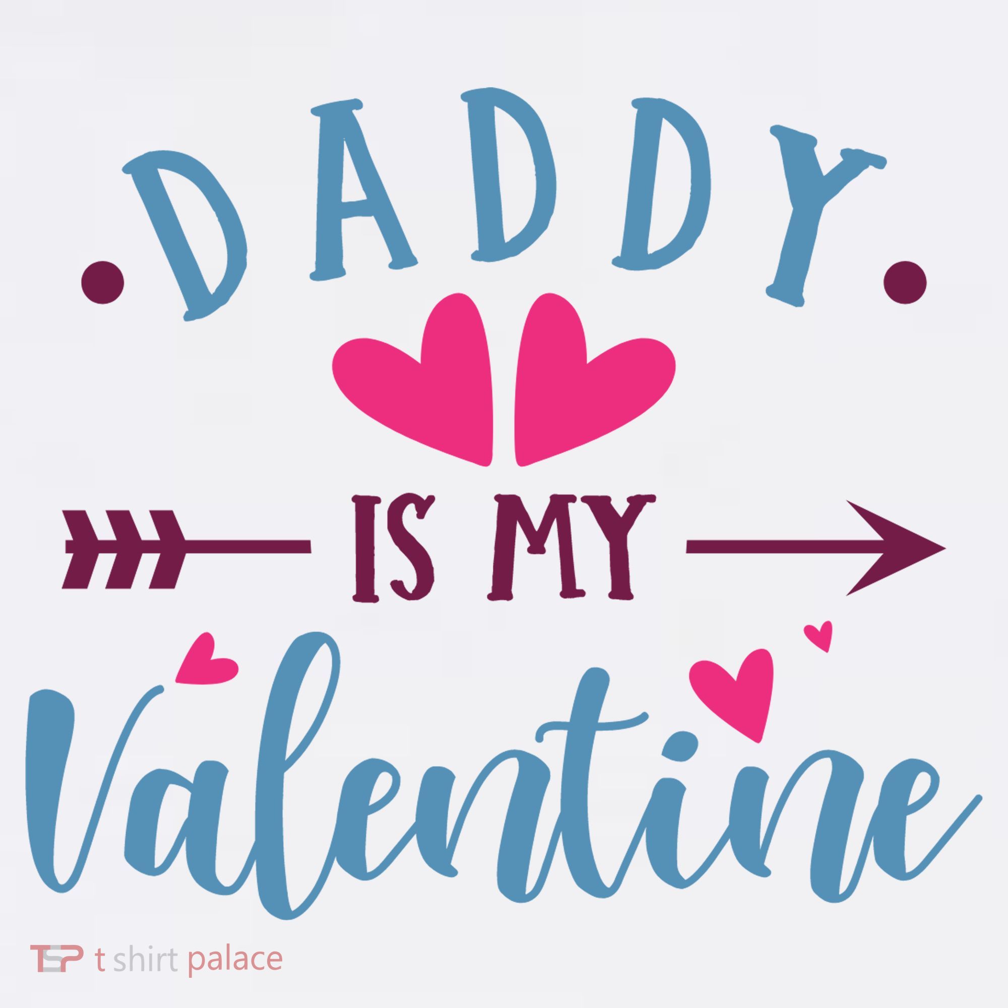 Daddy Is My Valentine Cute Holiday Long Sleeve Shirt