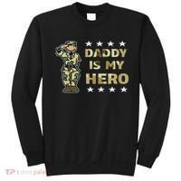 Daddy Is My Hero Military Sweatshirt thumb 0