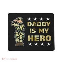 Daddy Is My Hero Military Mousepad thumb 0