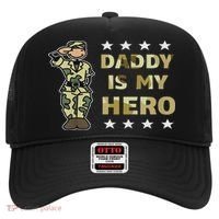 Daddy Is My Hero Military Hat thumb 0