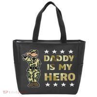 Daddy Is My Hero Military Tote Bag thumb 0