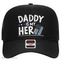 Daddy Is My Hero Police Thin Blue Line Law Enforcement Hat thumb 0