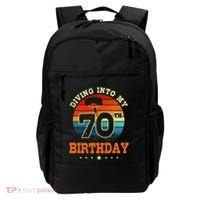 Diving Into My 70th Birthday Sky Diving Parachute Lover Backpack thumb 0