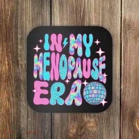 Disco In My Menopause Era Coaster thumb 0