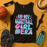 Disco In My Basketball Girl Era Tank Top thumb 4