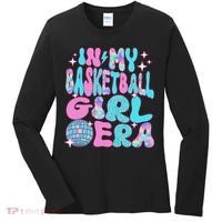 Disco In My Basketball Girl Era Women's Long Sleeve Shirt thumb 0