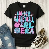 Disco In My Basketball Girl Era Women's T-Shirt thumb 3