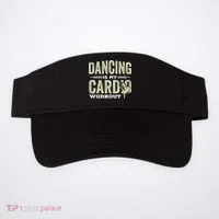 Dancing Is My Cardio Workout Cool Funny Dance Gift Visor thumb 0