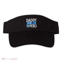 Daddy Is My Hero S Police Thin Blue Line Law Enforcement Visor thumb 0