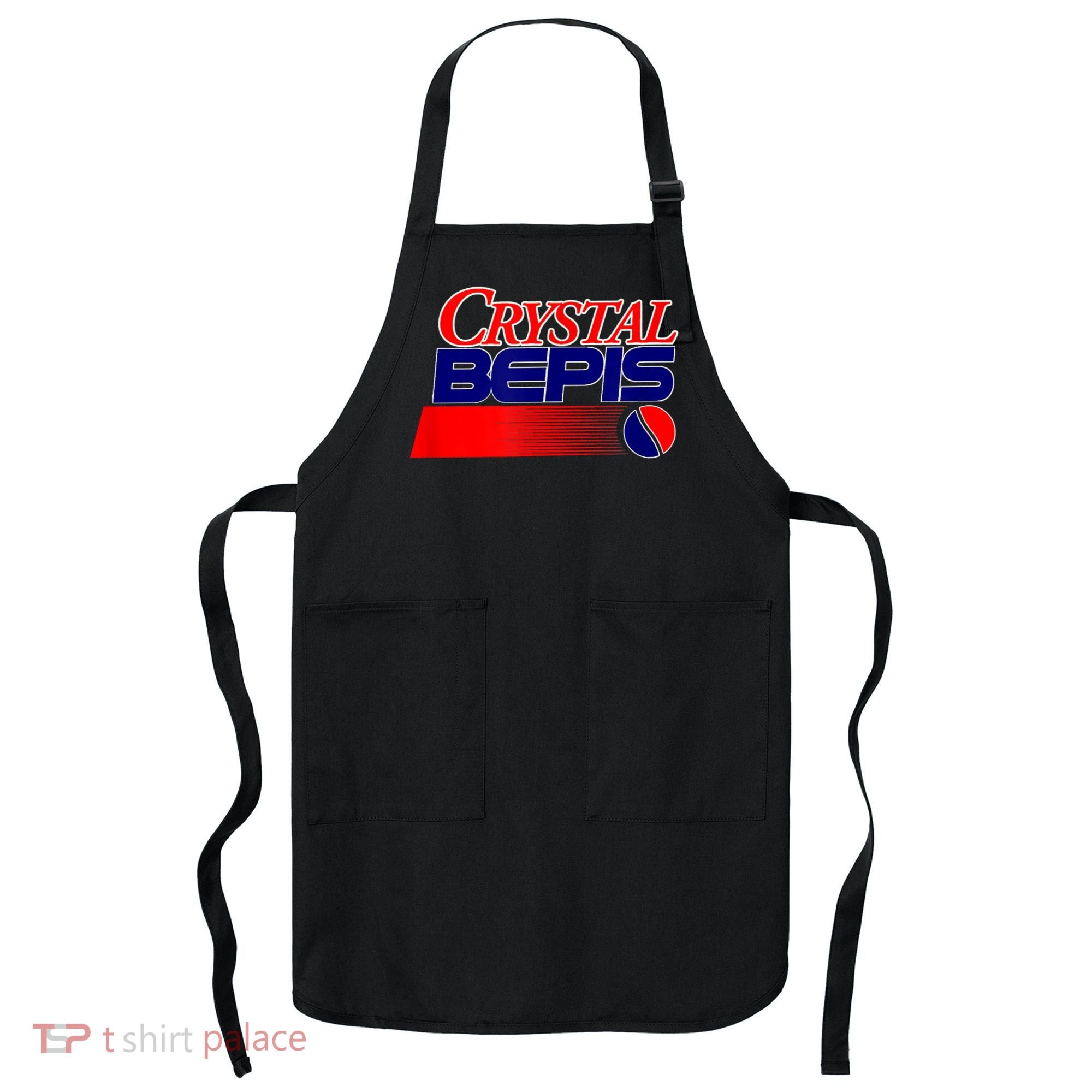 Dank Internet Meme Crystal Bepis Funny Parody Memes Apron