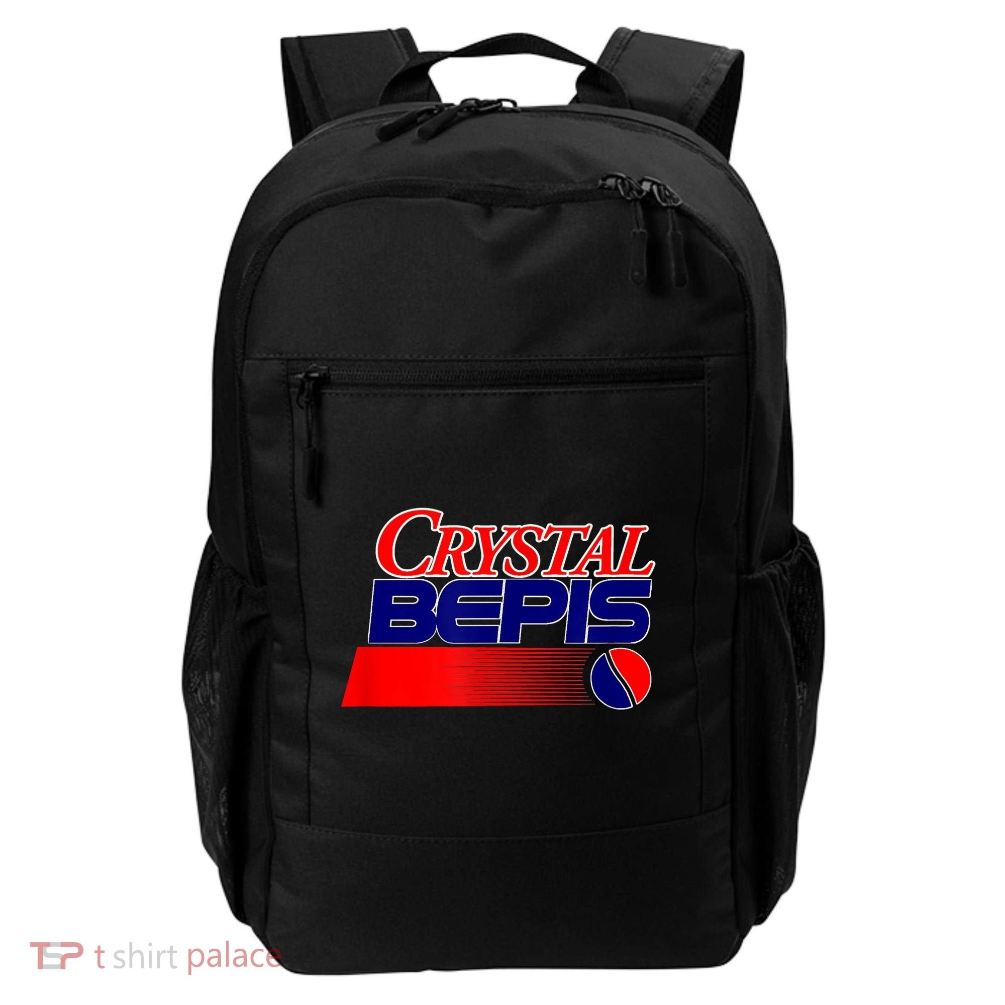 Dank Internet Meme Crystal Bepis Funny Parody Memes Backpack