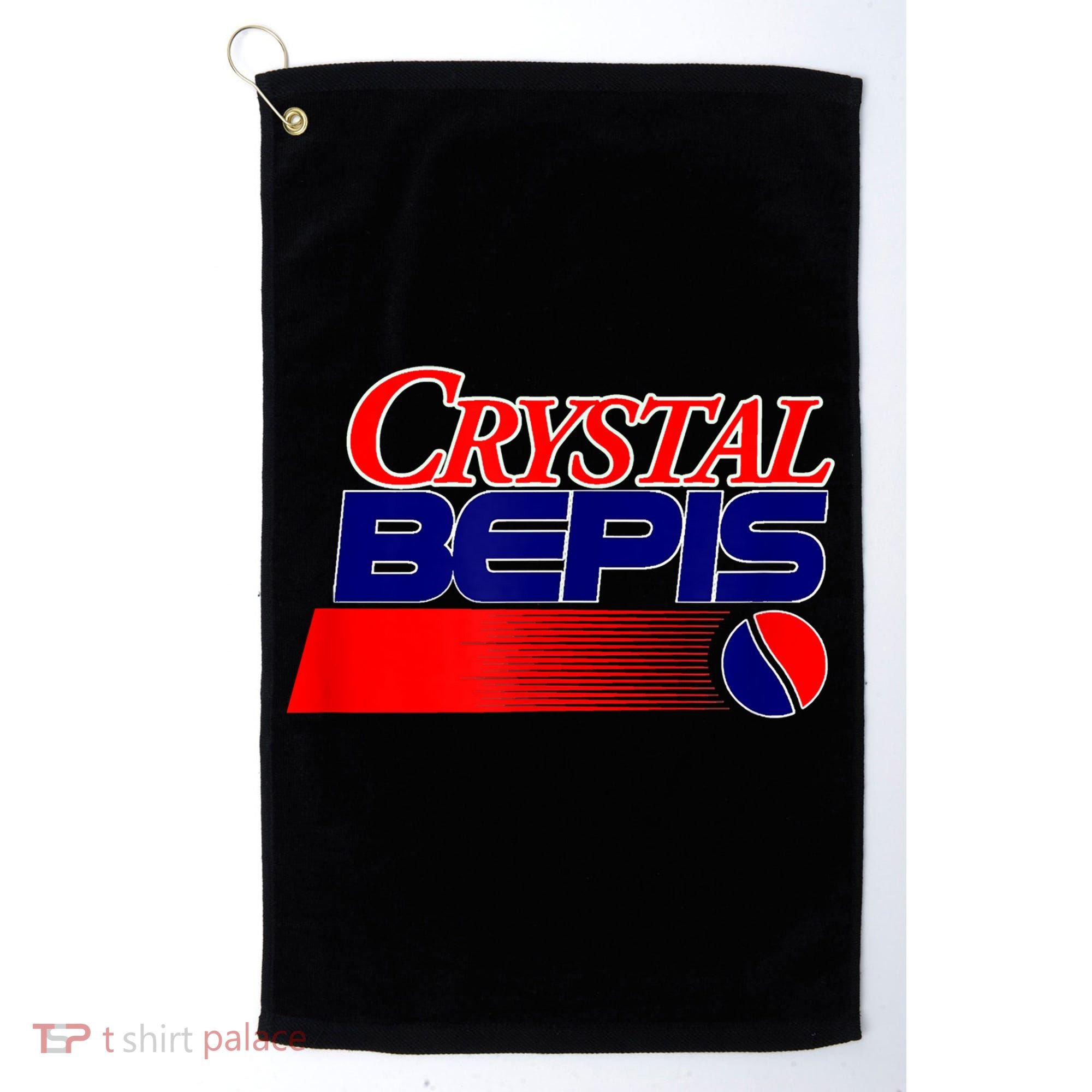 Dank Internet Meme Crystal Bepis Funny Parody Memes Golf Towel