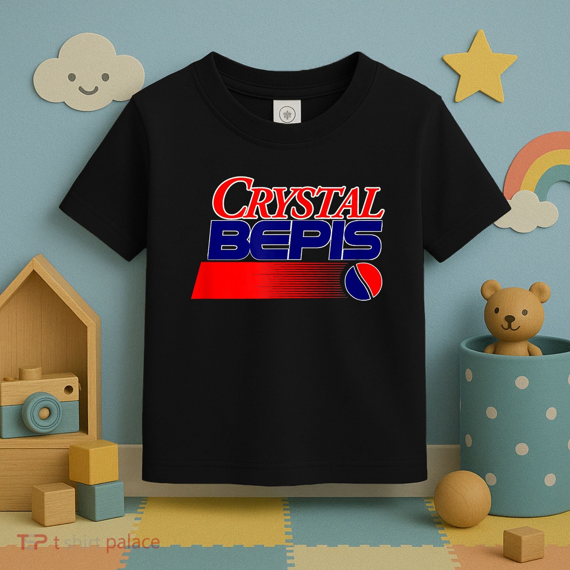 Dank Internet Meme Crystal Bepis Funny Parody Memes Toddler T-Shirt