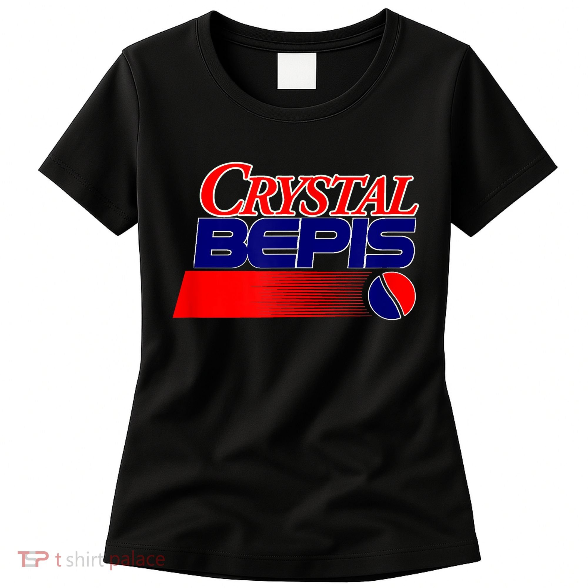 Dank Internet Meme Crystal Bepis Funny Parody Memes Women's T-Shirt
