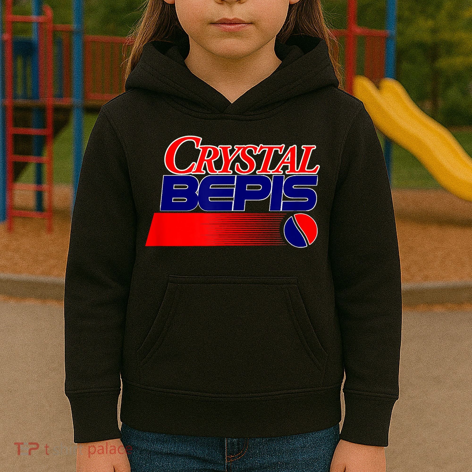 Dank Internet Meme Crystal Bepis Funny Parody Memes Kids Hoodie