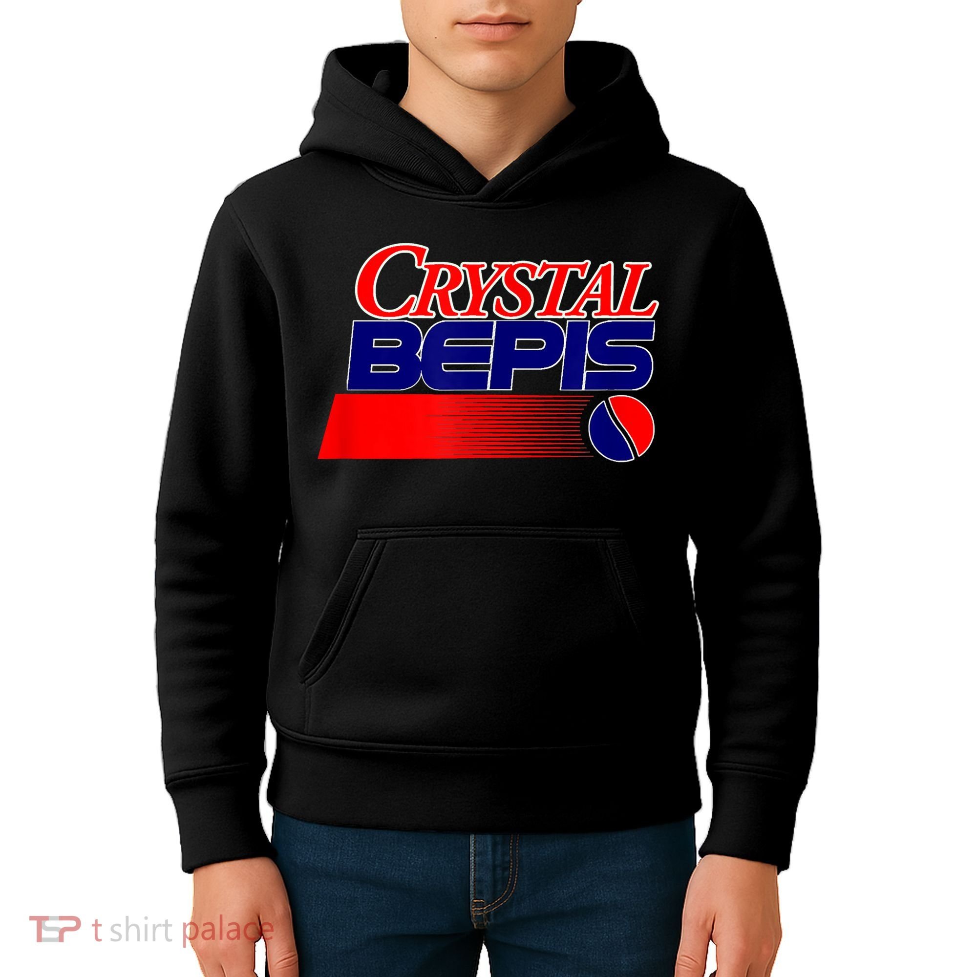 Dank Internet Meme Crystal Bepis Funny Parody Memes Kids Hoodie