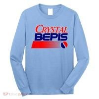 Dank Internet Meme Crystal Bepis Funny Parody Memes Long Sleeve Shirt thumb 0