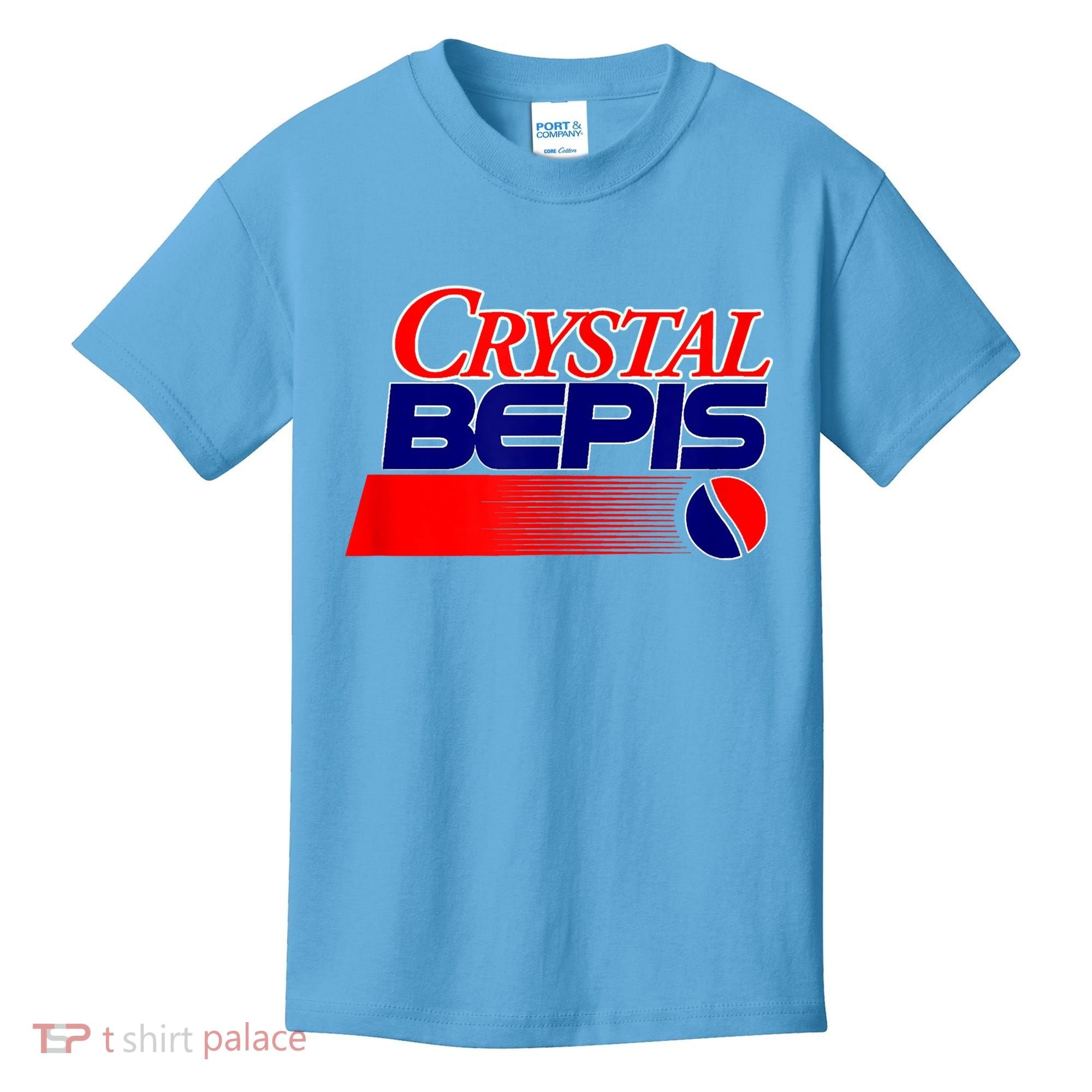 Dank Internet Meme Crystal Bepis Funny Parody Memes Kids T-Shirt