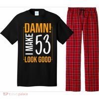 Damn! I Make Age 53 Years Old Look Good Birthday Gift Funny Pajama Set thumb 0