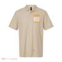 Damn! I Make Age 53 Years Old Look Good Birthday Gift Funny Polo thumb 0